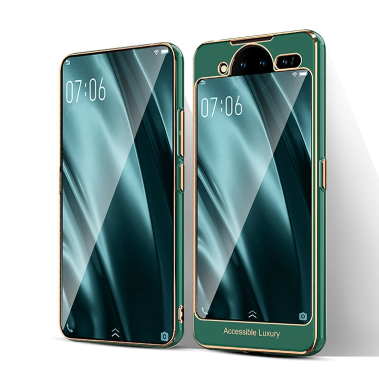 For Vivo NEX 2 GKK PC + Solid Color Plating Protective Case