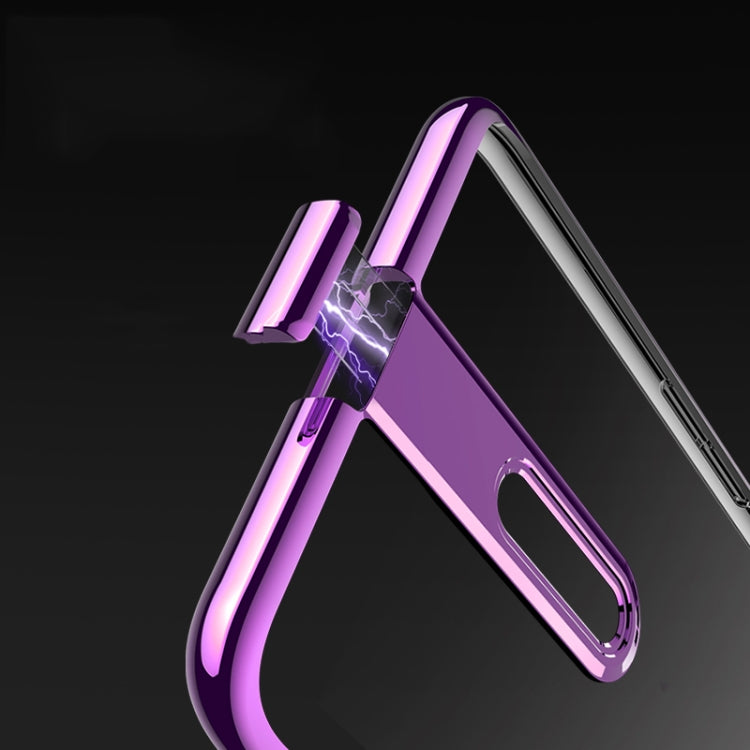 For Oppo K3 GKK Phantom TPU + Plating Protective Case(Purple)