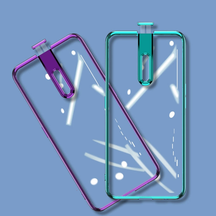 For Oppo K3 GKK Phantom TPU + Plating Protective Case(Purple)