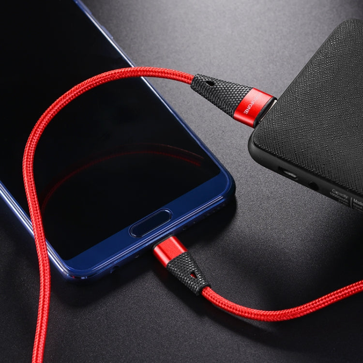 Borofone BU10 1.2m 3A Max Output USB to USB-C / Type-C Pineapple Data Sync Charging Cable