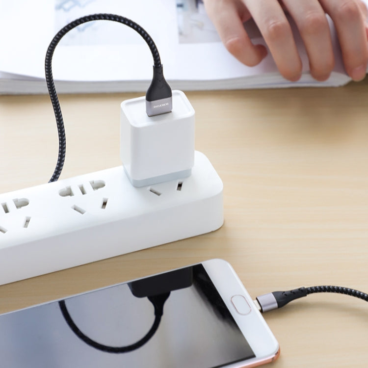 Borofone BU11 1.2m 2.4A Max Output USB to Micro USB Tasteful Nylon Data Sync Charging Cable