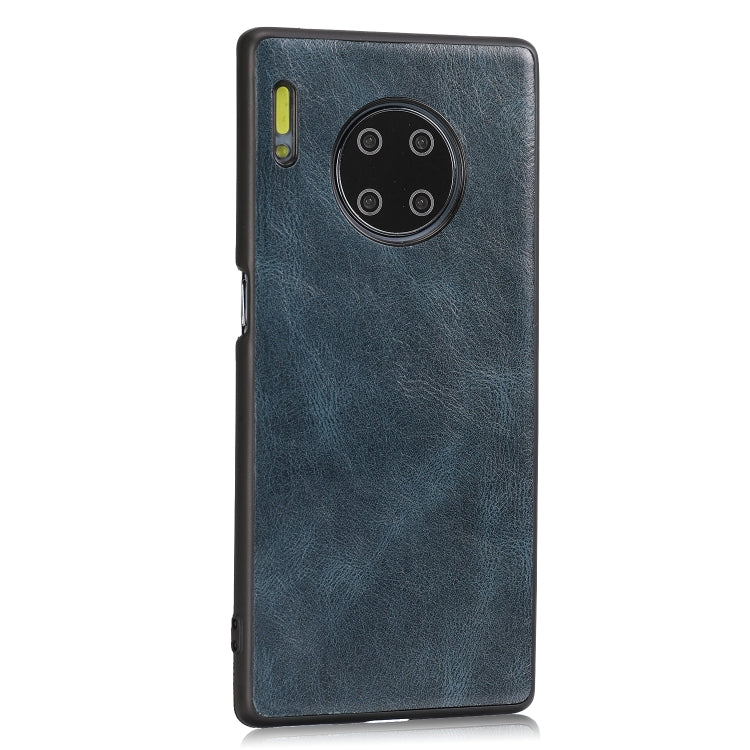 For Huawei Mate 30 Pro Crazy Horse Textured Calfskin PU+PC+TPU Case
