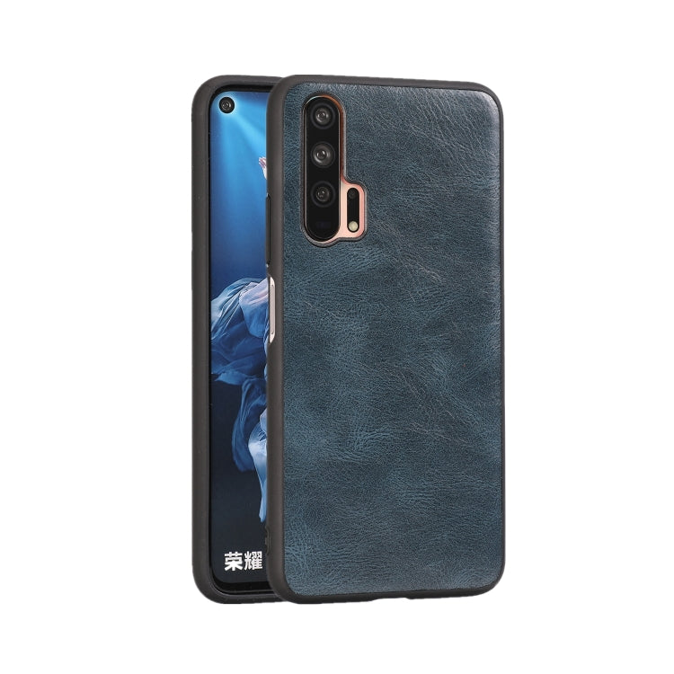 For Huawei Honor 20 Crazy Horse Textured Calfskin PU+PC+TPU Case