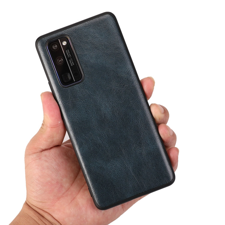 For Huawei Honor 30 Pro Crazy Horse Textured Calfskin PU+PC+TPU Case