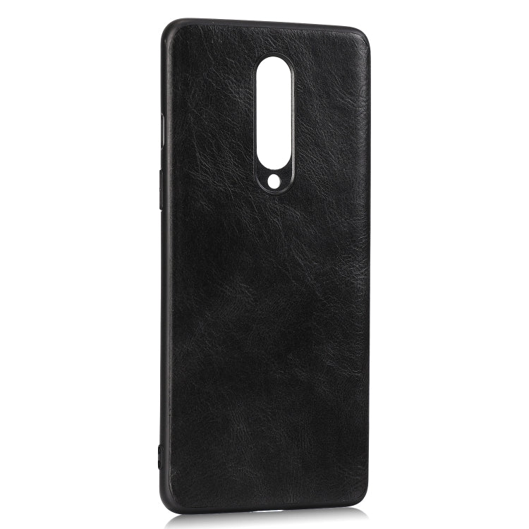 For OnePlus 8 Crazy Horse Textured Calfskin PU+PC+TPU Case