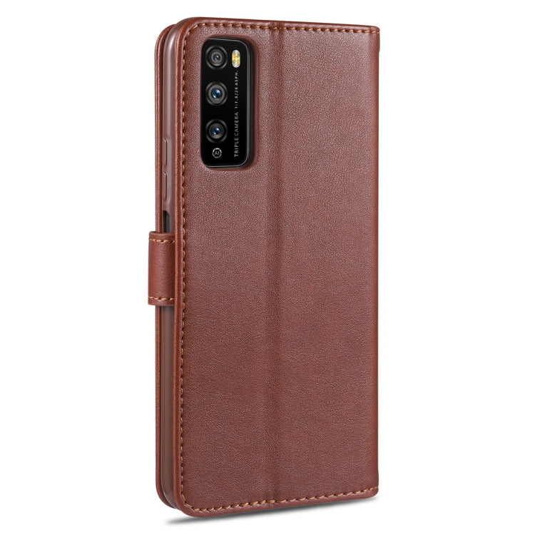 For Huawei Enjoy Z 5G AZNS Sheepskin Texture Horizontal Flip Leather Case with Holder & Card Slots & Wallet