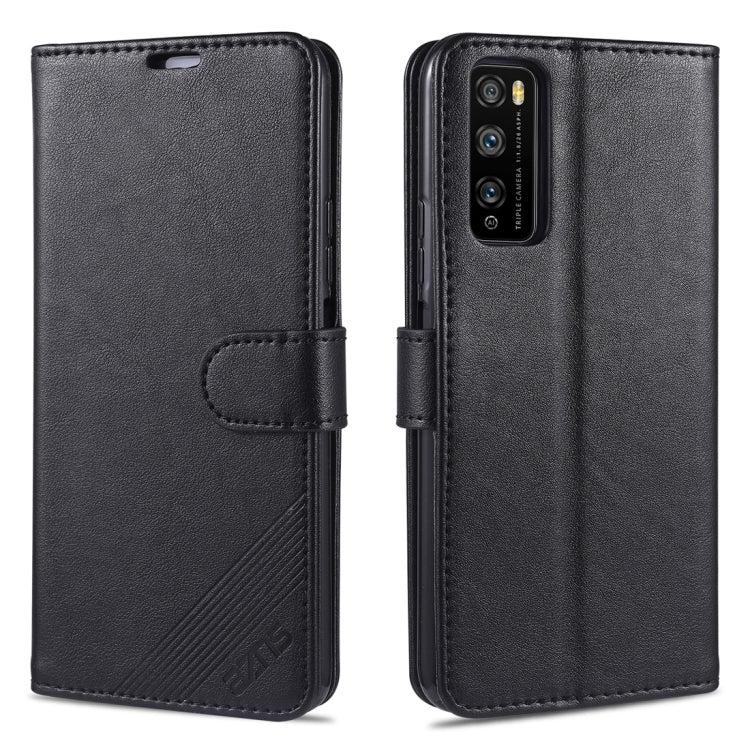 For Huawei Enjoy Z 5G AZNS Sheepskin Texture Horizontal Flip Leather Case with Holder & Card Slots & Wallet