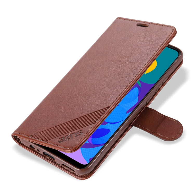 For Huawei Honor Play 4T AZNS Sheepskin Texture Horizontal Flip Leather Case with Holder & Card Slots & Wallet