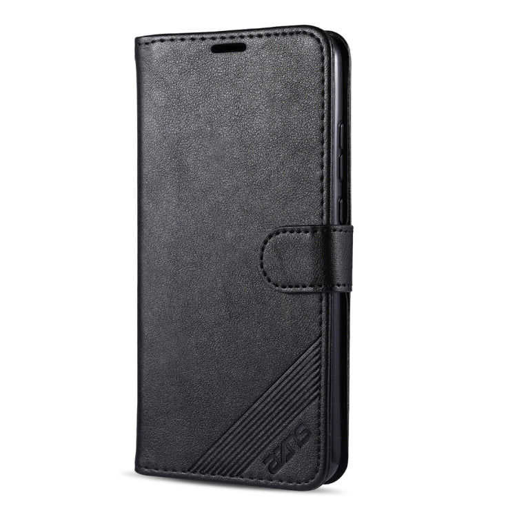For Huawei Honor Play 4T AZNS Sheepskin Texture Horizontal Flip Leather Case with Holder & Card Slots & Wallet