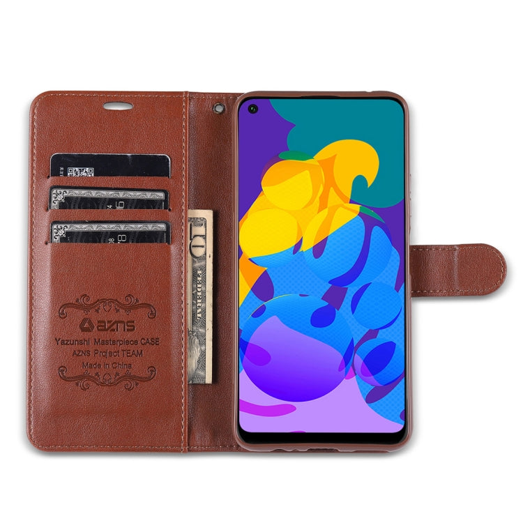 For Vivo Y70s / Y51s AZNS Sheepskin Texture Horizontal Flip Leather Case with Holder & Card Slots & Wallet