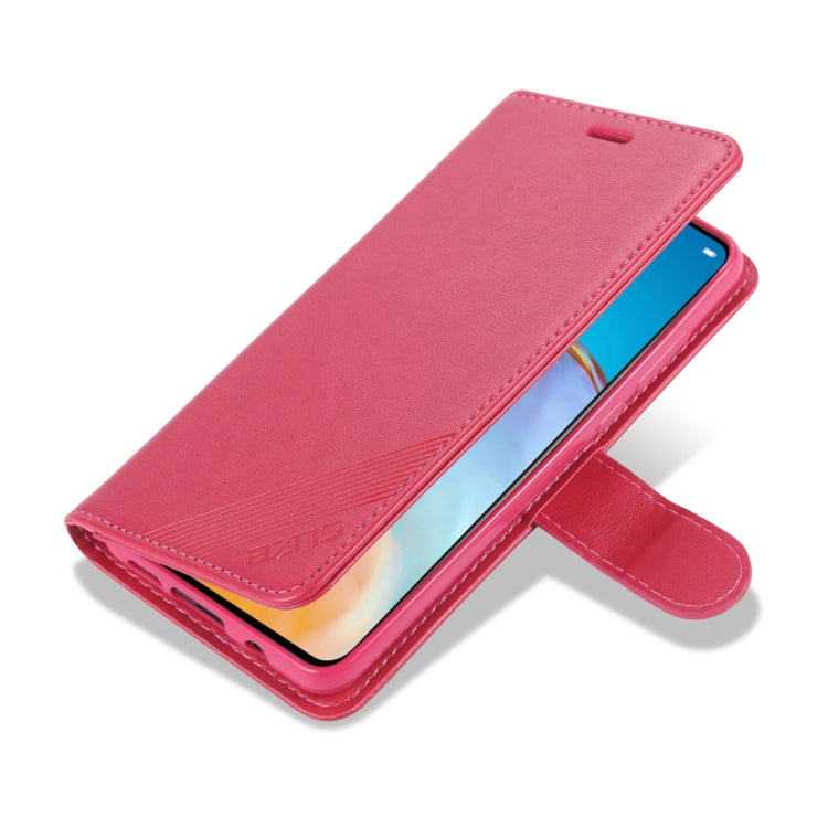 For Xiaomi Mi Note 10 Lite AZNS Sheepskin Texture Horizontal Flip Leather Case with Holder & Card Slots & Wallet