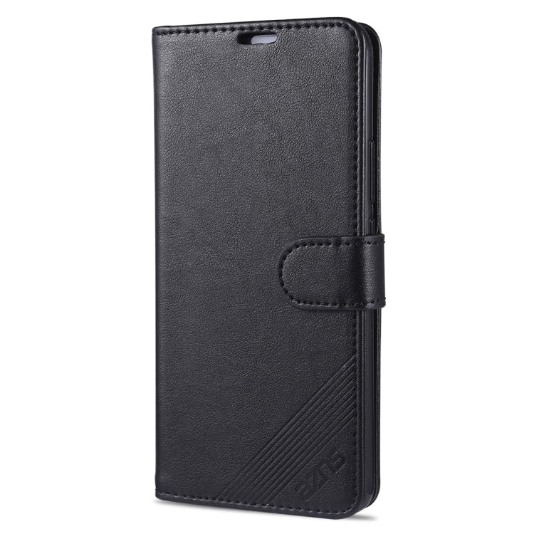 For Xiaomi Mi Note 10 Lite AZNS Sheepskin Texture Horizontal Flip Leather Case with Holder & Card Slots & Wallet