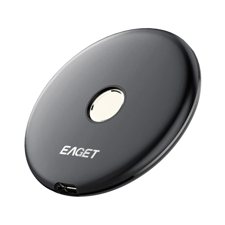 EAGET 512G USB-C 3.1 SSD Portable Solid State Drive with Fingerprint Identification