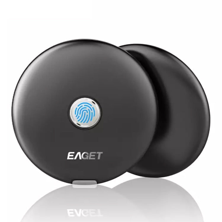 EAGET 512G USB-C 3.1 SSD Portable Solid State Drive with Fingerprint Identification