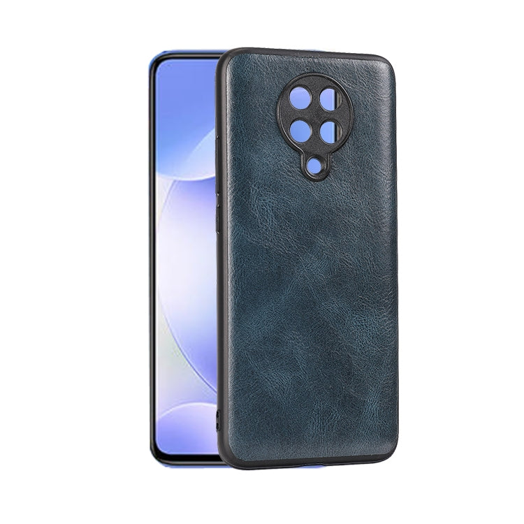 For Xiaomi Redmi K30 Pro Crazy Horse Textured Calfskin PU+PC+TPU Case