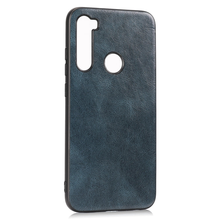 For Xiaomi Redmi Note 8 Crazy Horse Textured Calfskin PU+PC+TPU Case
