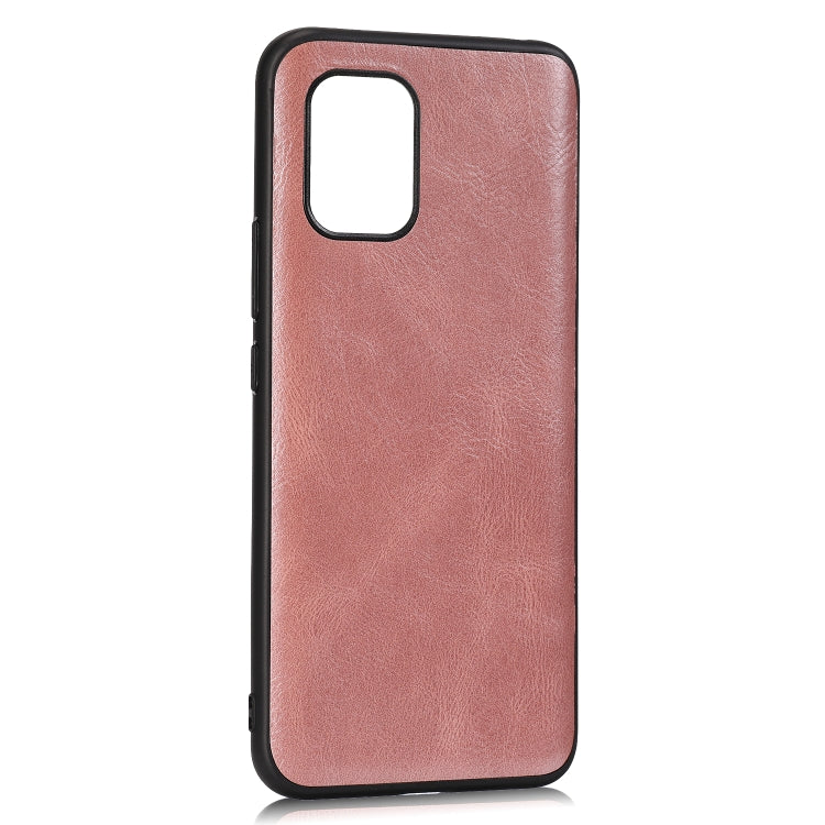 For Xiaomi 10 Lite Crazy Horse Textured Calfskin PU+PC+TPU Case