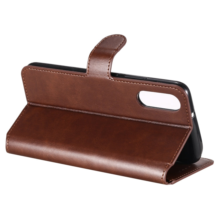 For Vivo Y7s / S1 Classic Calf Texture PU + TPU Horizontal Flip Leather Case, with Holder & Card Slots & Wallet