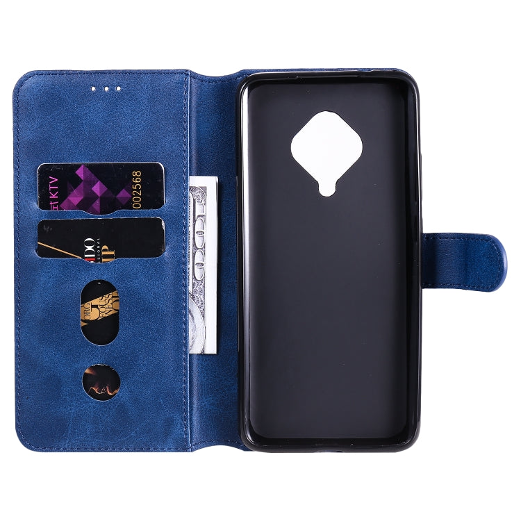 For Vivo Y9s / S1 Pro Classic Calf Texture PU + TPU Horizontal Flip Leather Case, with Holder & Card Slots & Wallet