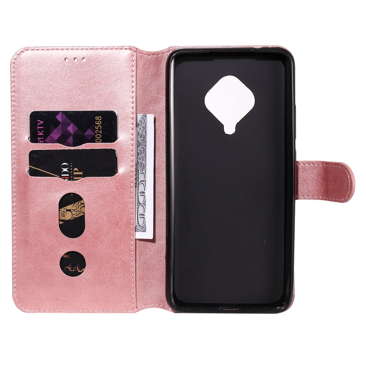 For Vivo Y9s / S1 Pro Classic Calf Texture PU + TPU Horizontal Flip Leather Case, with Holder & Card Slots & Wallet