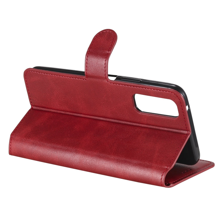 For Vivo Y70s Classic Calf Texture PU + TPU Horizontal Flip Leather Case, with Holder & Card Slots & Wallet