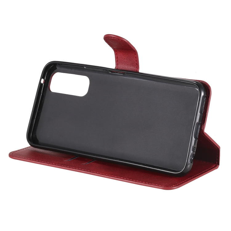 For Vivo Y70s Classic Calf Texture PU + TPU Horizontal Flip Leather Case, with Holder & Card Slots & Wallet