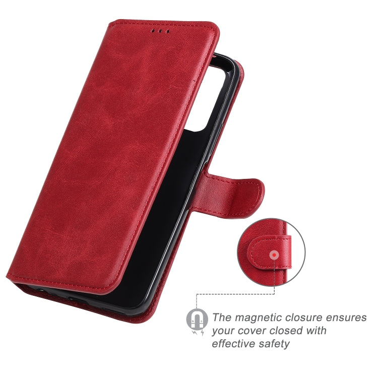 For Vivo Y70s Classic Calf Texture PU + TPU Horizontal Flip Leather Case, with Holder & Card Slots & Wallet