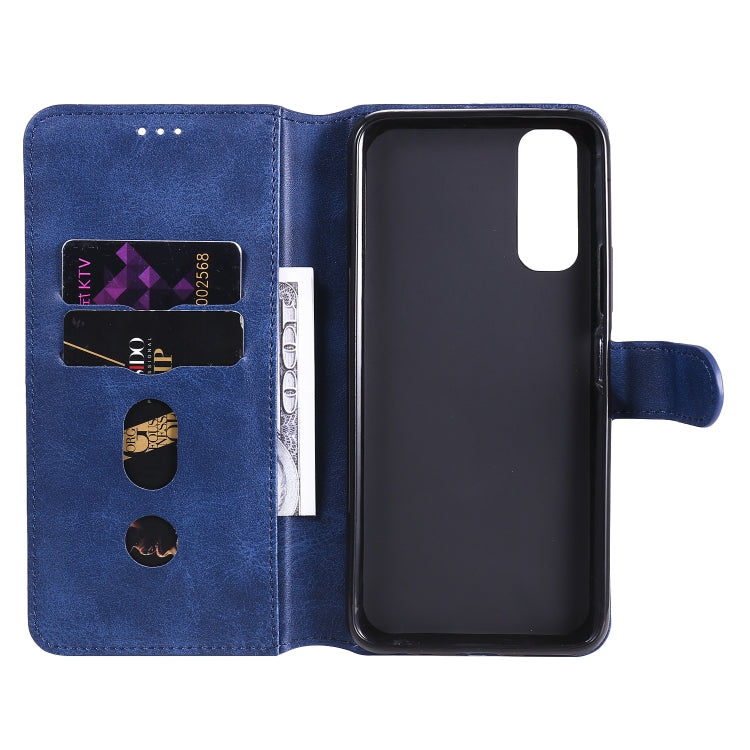 For Vivo Y70s Classic Calf Texture PU + TPU Horizontal Flip Leather Case, with Holder & Card Slots & Wallet