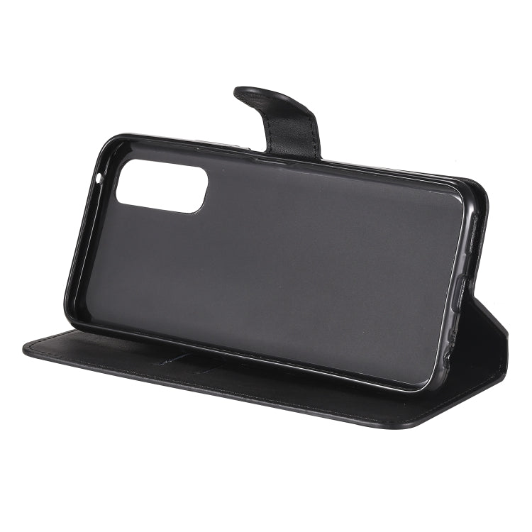 For Vivo Y70s Classic Calf Texture PU + TPU Horizontal Flip Leather Case, with Holder & Card Slots & Wallet