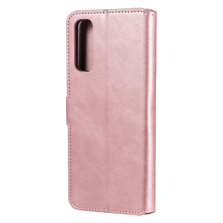 For Vivo Y70s Classic Calf Texture PU + TPU Horizontal Flip Leather Case, with Holder & Card Slots & Wallet