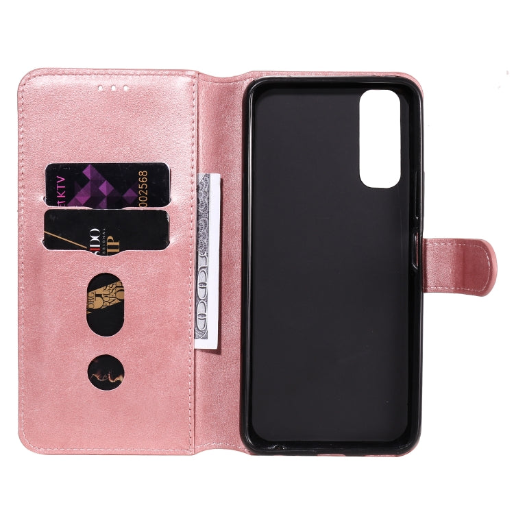 For Vivo Y70s Classic Calf Texture PU + TPU Horizontal Flip Leather Case, with Holder & Card Slots & Wallet