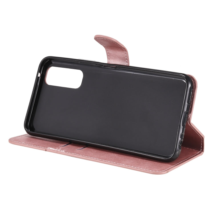 For Vivo Y70s Classic Calf Texture PU + TPU Horizontal Flip Leather Case, with Holder & Card Slots & Wallet