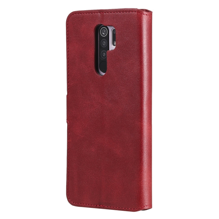 For Xiaomi Redmi 9 Classic Calf Texture PU + TPU Horizontal Flip Leather Case, with Holder & Card Slots & Wallet