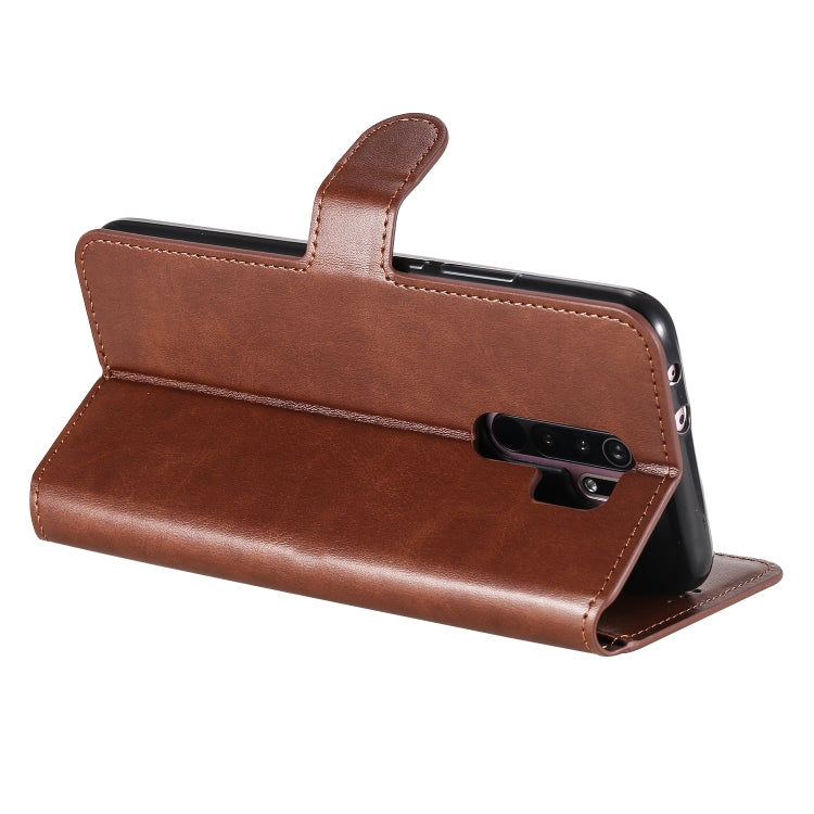 For Xiaomi Redmi 9 Classic Calf Texture PU + TPU Horizontal Flip Leather Case, with Holder & Card Slots & Wallet