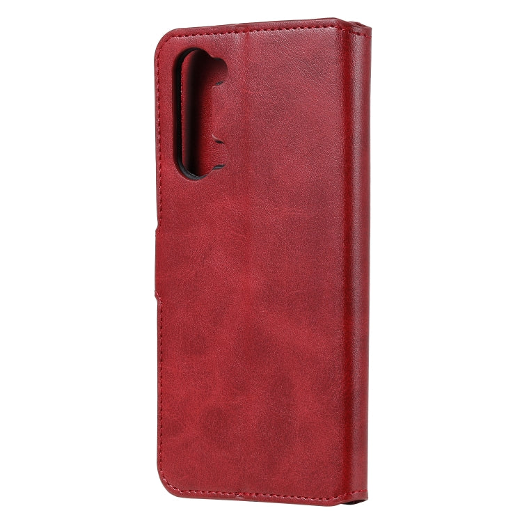 For OPPO Reno3 5G / Find X2 Lite Classic Calf Texture PU + TPU Horizontal Flip Leather Case, with Holder & Card Slots & Wallet