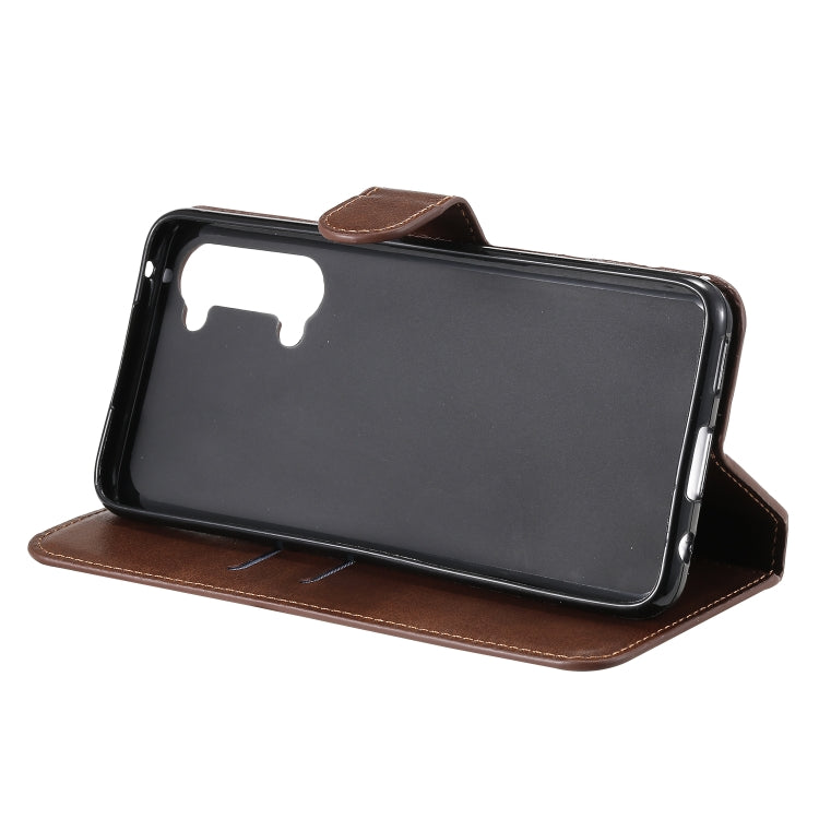 For OPPO Reno3 5G / Find X2 Lite Classic Calf Texture PU + TPU Horizontal Flip Leather Case, with Holder & Card Slots & Wallet