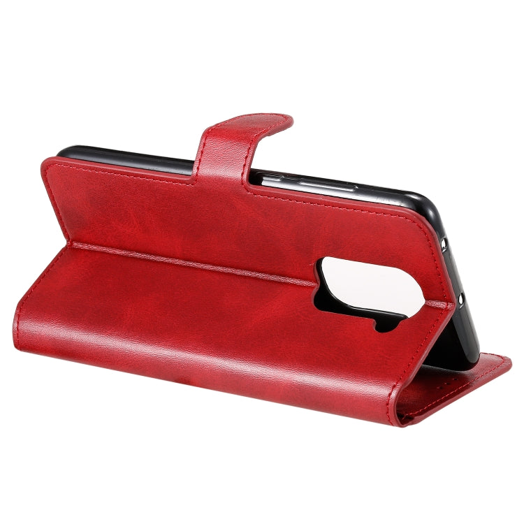 For Xiaomi Redmi Note 9 Classic Calf Texture PU + TPU Horizontal Flip Leather Case, with Holder & Card Slots & Wallet