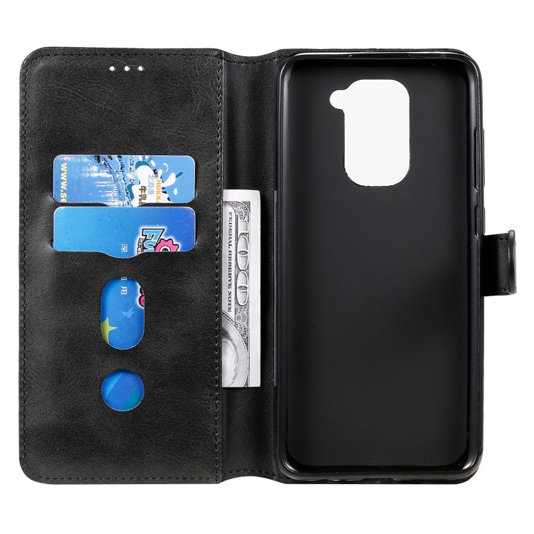 For Xiaomi Redmi Note 9 Classic Calf Texture PU + TPU Horizontal Flip Leather Case, with Holder & Card Slots & Wallet