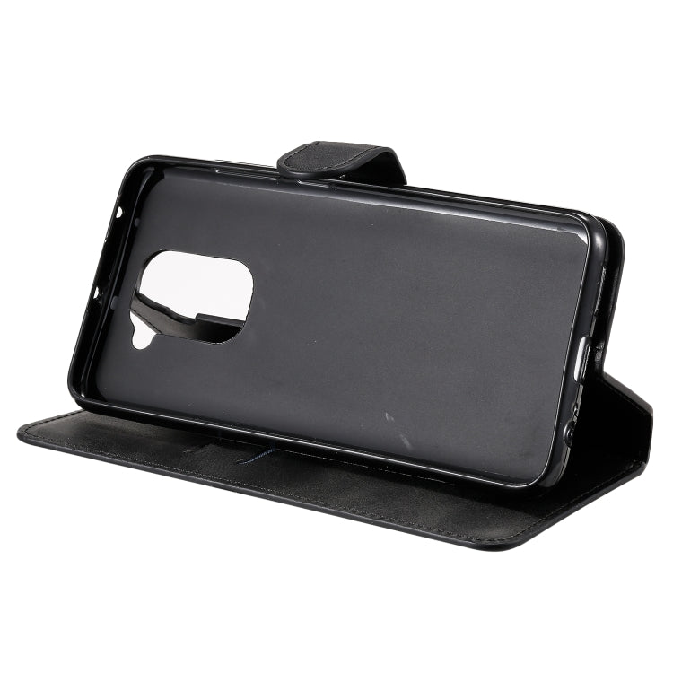 For Xiaomi Redmi Note 9 Classic Calf Texture PU + TPU Horizontal Flip Leather Case, with Holder & Card Slots & Wallet