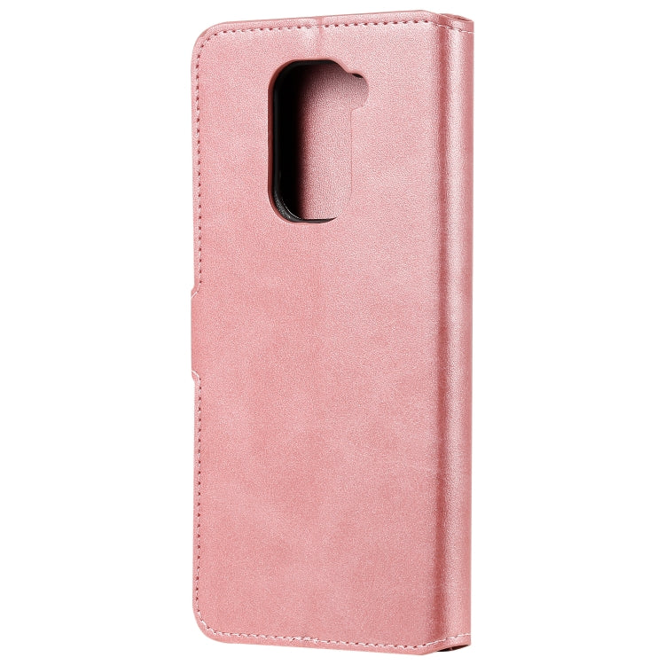 For Xiaomi Redmi Note 9 Classic Calf Texture PU + TPU Horizontal Flip Leather Case, with Holder & Card Slots & Wallet