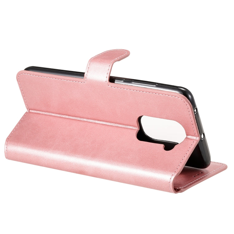 For Xiaomi Redmi Note 9 Classic Calf Texture PU + TPU Horizontal Flip Leather Case, with Holder & Card Slots & Wallet