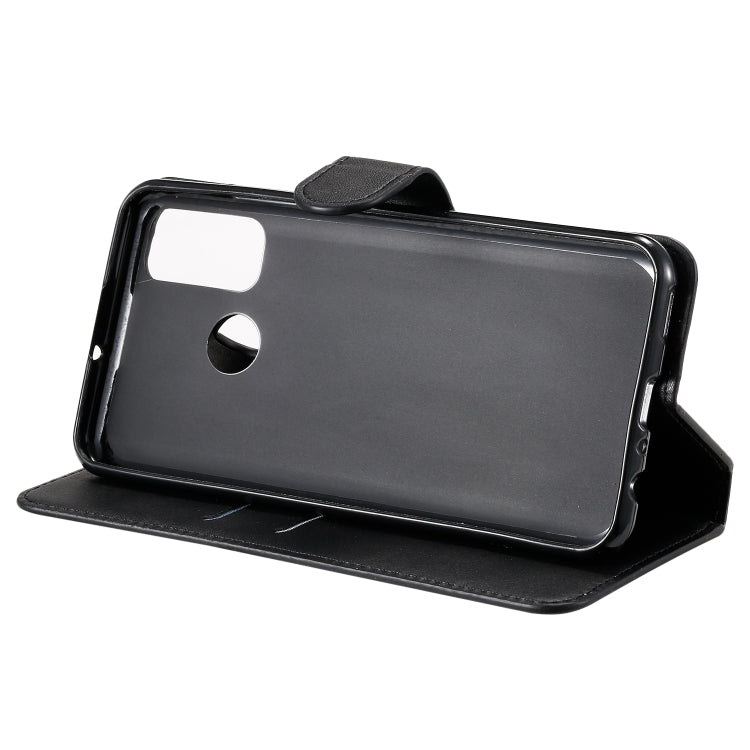 For Huawei P Smart 2020 Classic Calf Texture PU + TPU Horizontal Flip Leather Case, with Holder & Card Slots & Wallet