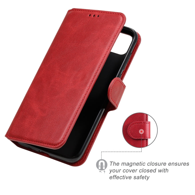 For Huawei Y5p (2020) Classic Calf Texture PU + TPU Horizontal Flip Leather Case, with Holder & Card Slots & Wallet