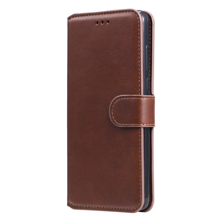 For Huawei Y5p (2020) Classic Calf Texture PU + TPU Horizontal Flip Leather Case, with Holder & Card Slots & Wallet