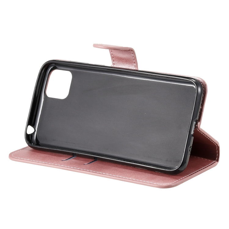 For Huawei Y5p (2020) Classic Calf Texture PU + TPU Horizontal Flip Leather Case, with Holder & Card Slots & Wallet