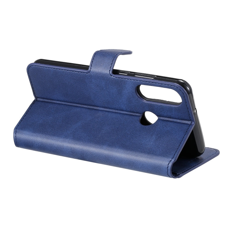 For Huawei Y6p (2020) Classic Calf Texture PU + TPU Horizontal Flip Leather Case, with Holder & Card Slots & Wallet