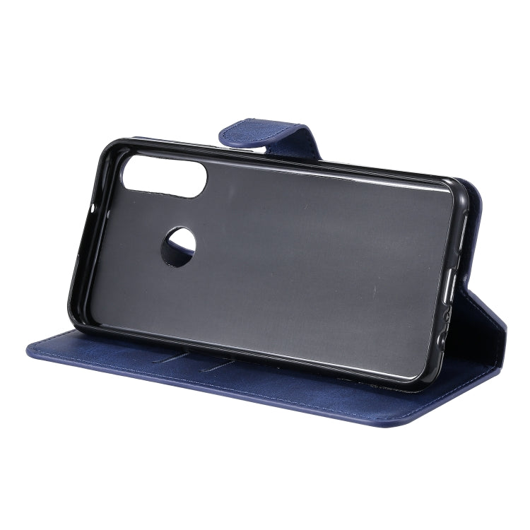 For Huawei Y6p (2020) Classic Calf Texture PU + TPU Horizontal Flip Leather Case, with Holder & Card Slots & Wallet