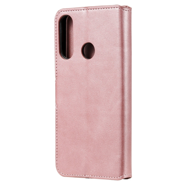 For Huawei Y6p (2020) Classic Calf Texture PU + TPU Horizontal Flip Leather Case, with Holder & Card Slots & Wallet