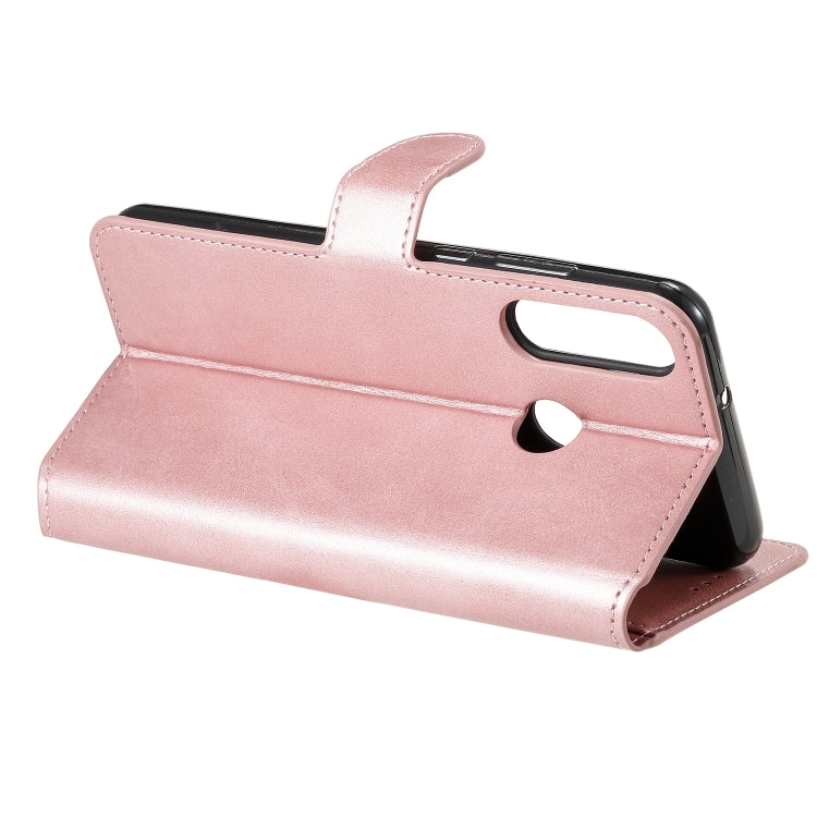 For Huawei Y6p (2020) Classic Calf Texture PU + TPU Horizontal Flip Leather Case, with Holder & Card Slots & Wallet