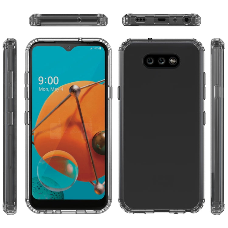 For LG K31 Shockproof Scratchproof TPU + Acrylic Protective Case
